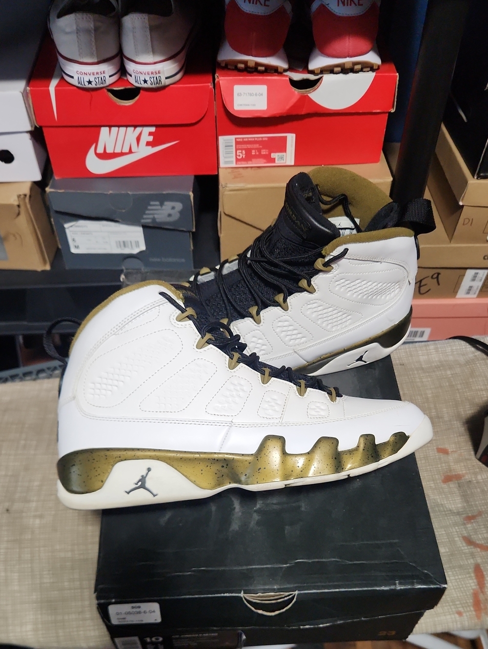 Nike Air Jordan 9 Retro Militia Green